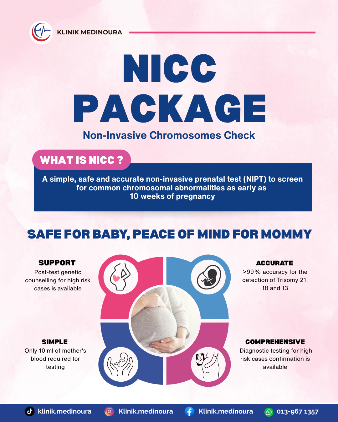 Klinik Medinoura Nilai Putrajaya baby check